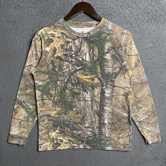 Browning Wasatch Long Sleeve Camouflage Pink Buckmark Mens Medium Camo Core - Picture 5 of 16